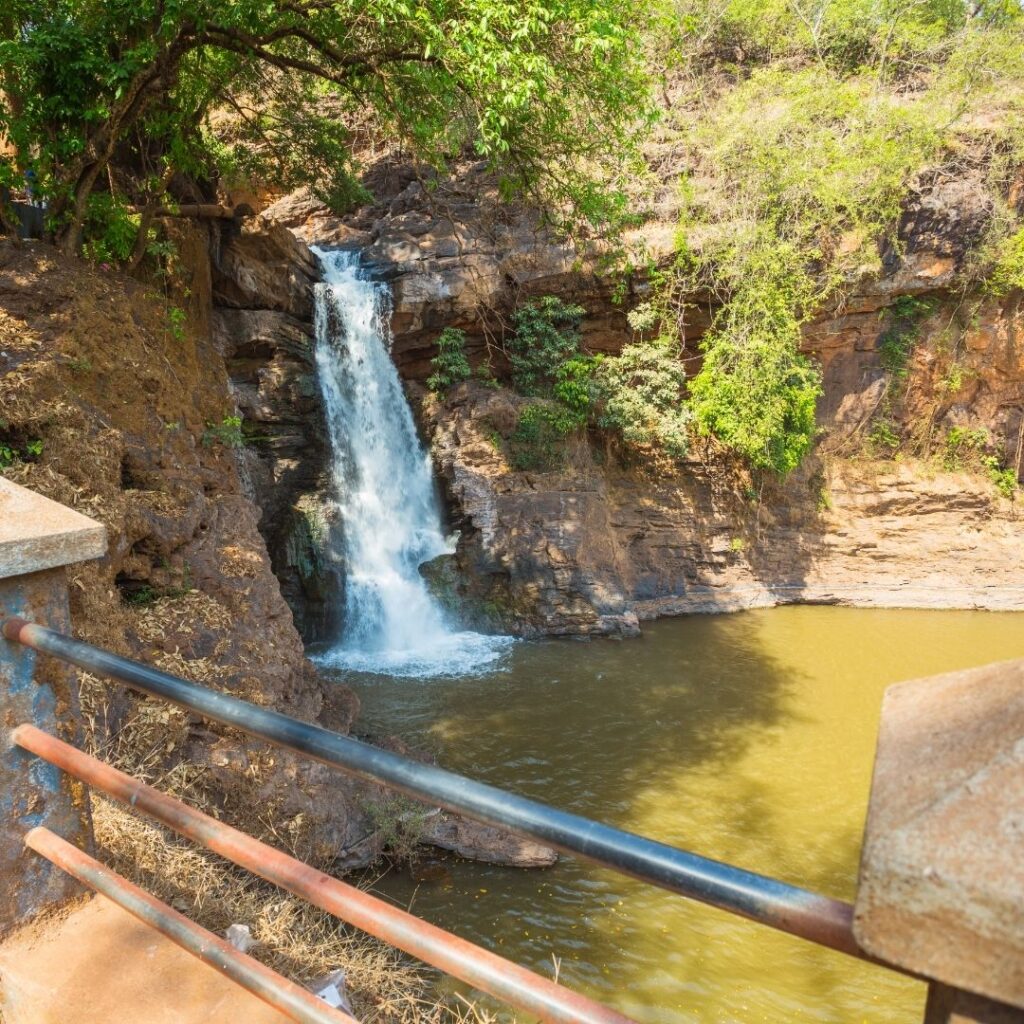 Arvalem waterfall Goa India
